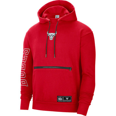Nike/耐克正品芝加哥公牛队NBA男子套头连帽卫衣DH9448-657