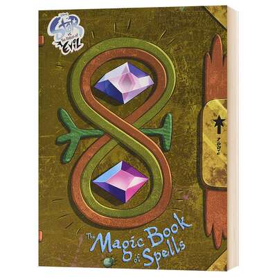 英文原版星蝶公主魔法咒语书