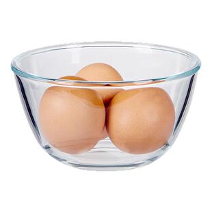 打蛋盆耐高温玻璃碗家用食品级可蒸煮打发蛋白沙拉料理碗微波炉碗