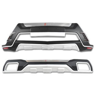 适用于威旺m30护杠改装s50后杠大包围装饰杠北汽威旺m20前保险杠