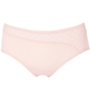 依曼丽内裤女性感提臀大码 女士平角裤中低腰三角裤少女透气薄款