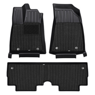 特斯拉焕新Model 3/Model Y专用脚垫tpe汽车配件全包围美尼斯毯面