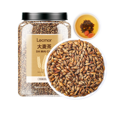 【自营】lecmor大麦茶650g*3荞麦茶正品饭店泡水喝养生茶麦香型