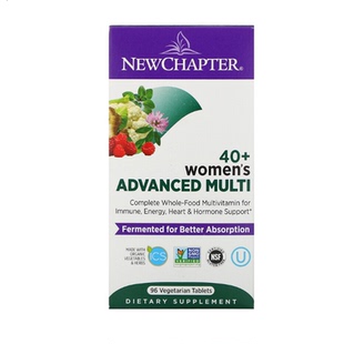 New Chapter新章女性40岁以上advanced综合复合维生素40+2型96粒
