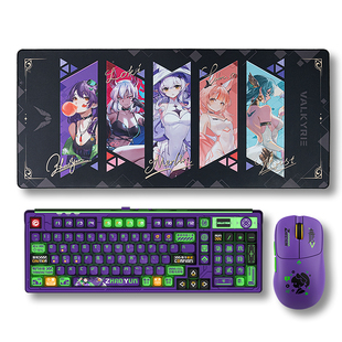 【外设全家桶】瓦尔基里VK99三模客制化机械键盘鼠标台式电脑通用