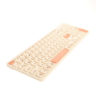 BOW航世笔记本外接无线蓝牙键盘鼠标套装可爱女生充电无声静音USB