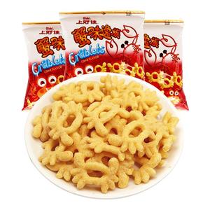 上好佳蟹味逸族5g袋蟹味休闲零食