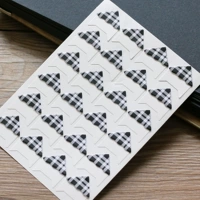 24 угловые наклейки-Британский хегеж