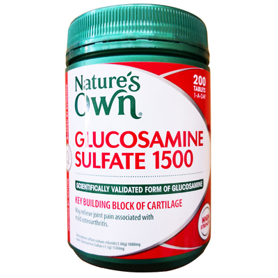 澳洲Nature's Own 氨基葡萄糖维骨力+软骨素片 NO120