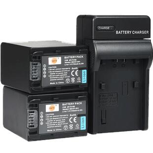 3C认证蒂森特NP-FV100 FV50相机电池适用于索尼VG30 CX610E PJ820E AX700 XR260E PJ610E AX40充电器