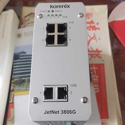 溢价-Korex JetNet 3806G 工业POE交换机