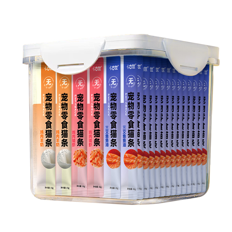 猫条120支整箱囤货猫咪零食猫条零食营养成幼猫湿粮小鱼干猫罐头