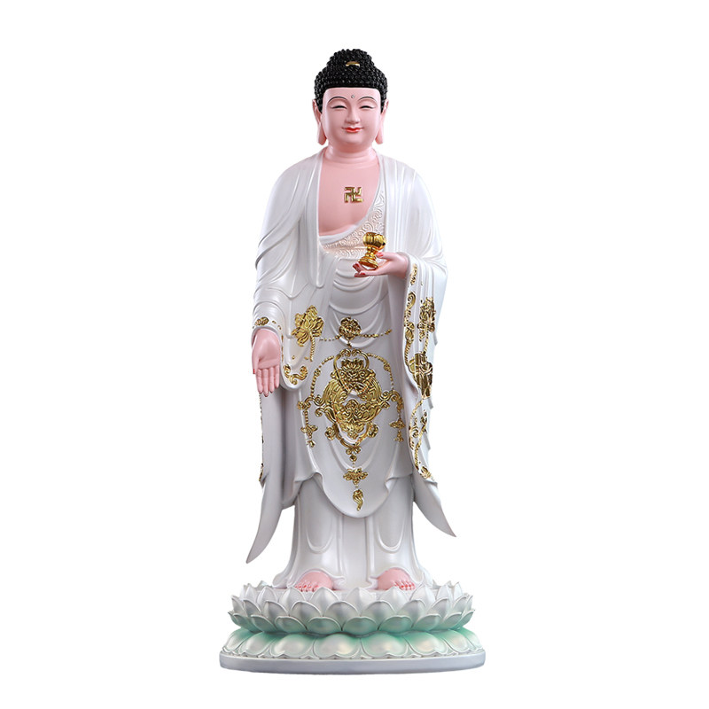 新款站像阿弥陀佛神像居家工艺品