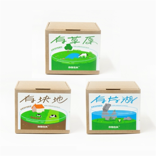 作物生长微景观系列DIY种植罐办公室桌面绿植物盆栽解压治愈礼物