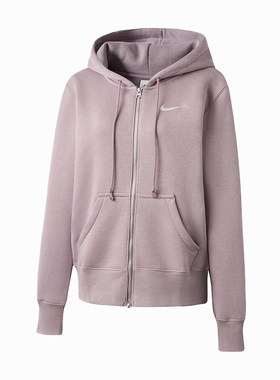 Nike耐克女子开衫连帽卫衣外套