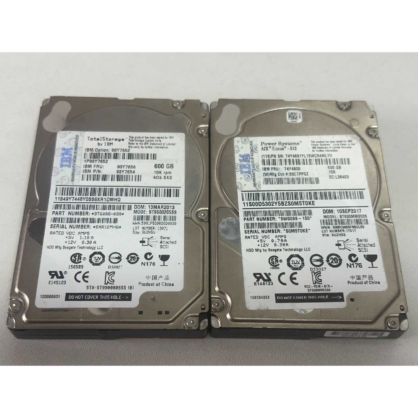 【议价-可维修】IBM 服务器 硬盘 500G600G G600 全新/二手均有货