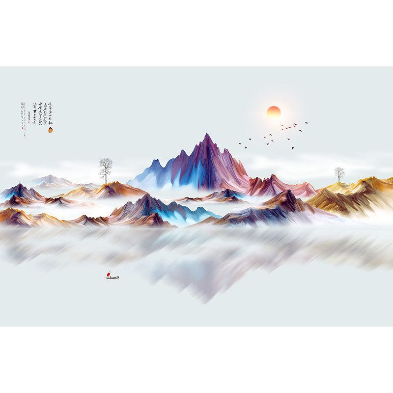 立体背景墙定制壁画壁纸