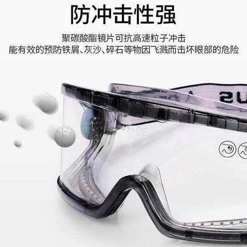 护目镜防风沙防雾劳保防飞溅工业防护风镜骑行骑车防尘粉尘眼镜男