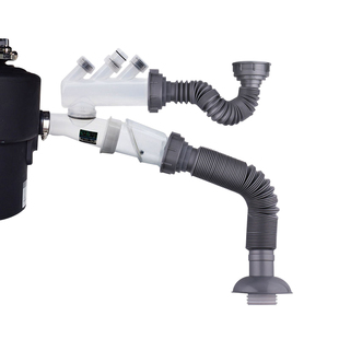 潜水艇厨房洗菜盆食物粉碎机厨余垃圾处理器下水管专用排水管软管