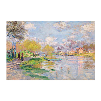 白鹿艺术手绘油画大芬村印象挂画