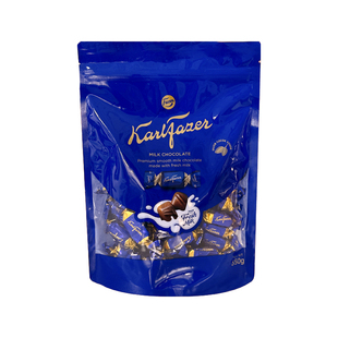 现货芬兰进口fazer盖莎榛仁dumle牛奶黑巧克力节日送女友糖伴手礼