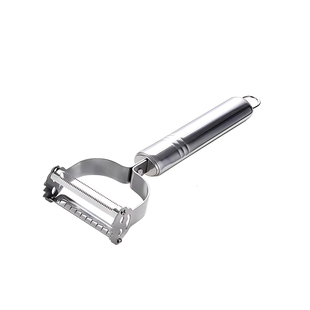 不锈钢削皮刀家用多功能刮皮刀水果蔬菜瓜刨土豆削皮器刨丝神器