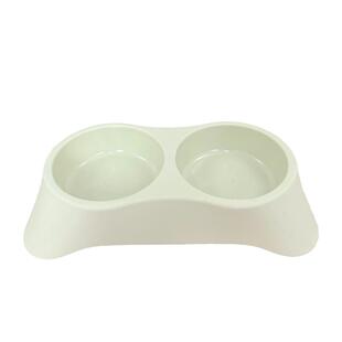 狗狗碗食盆猫咪水碗饭碗防打翻流浪猫喂食碗双碗喝水一体饭盆小狗