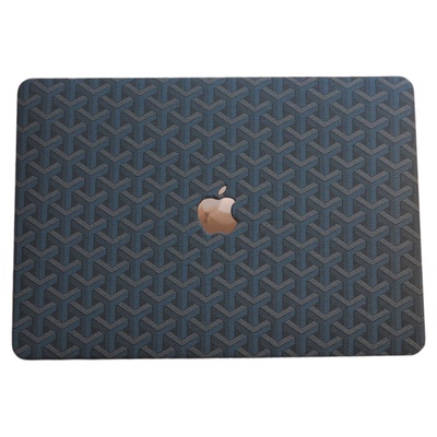 托特纹蓝黑款2024新款苹果电脑保护套适用于macbookprom113保护壳笔记本air15macm2air13macbookpro16寸外壳