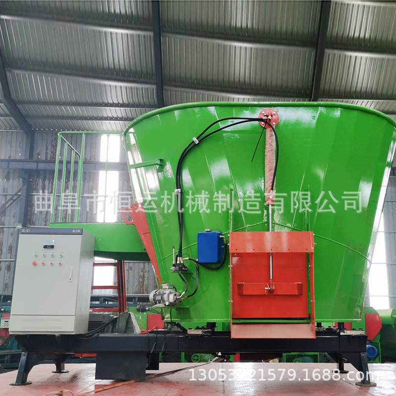 大型TMR全日粮饲料搅拌机 牛羊马草料混料机 电子称重搅拌机