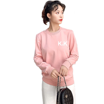 新款韩版慵懒风套头宽松女装卫衣