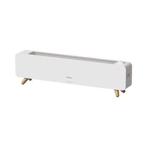 美的踢脚线取暖器家用石墨烯节能电暖器办公室暖风机浴室防水轻音