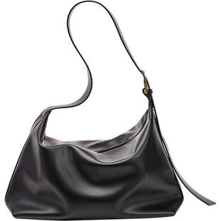 UR女包2025新款慵懒风软皮单肩斜挎托特包高级版包包大容量通勤包