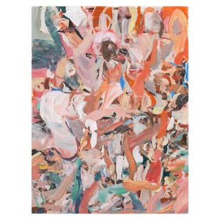 涂鸦手绘油画现代简约客厅落地装饰画侘寂风抽象玄关肌理艺术挂画