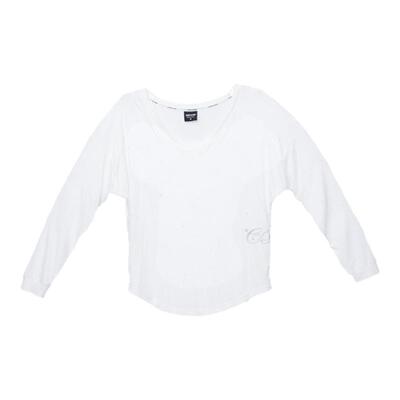 CBXLAB街舞潮牌辣妹飘逸爵士跳舞软弹亲肤慵懒长袖嘻哈百搭上衣女