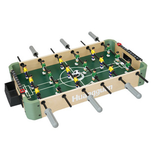 皇冠实木桌上足球儿童双人对战桌面桌游足球桌益智玩具互动多人