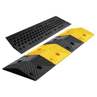 橡胶减速带家用门口汽车限速带道闸道路缓冲带实心马路减震带橡塑