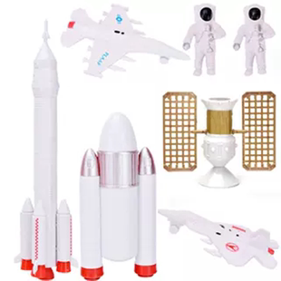 创意新品星球航空蛋糕装饰摆件宇航员航天员航天火箭模型蛋糕装饰