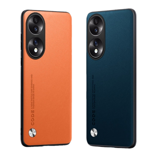 适用华为荣耀90手机壳荣耀90pro新款保护套honor90防摔全包华为90pro素皮外壳9o硅胶高级商务简约曲面屏男女