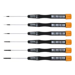 日本威威VESSEL 9900 TORX精密梅花螺丝刀T1T2T3T4T5T6T7T8T9T10
