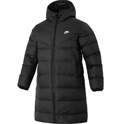 Nike耐克男子保暖外套运动休闲连帽中长款羽绒服外套DV1134-010