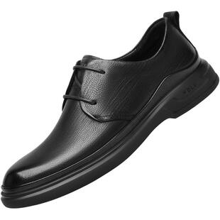 【断码特价】VOLO/犀牛休闲皮鞋男款厚底男士皮鞋商务舒适软底