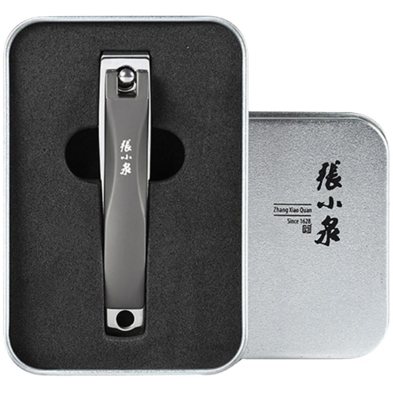 张小泉不锈钢指甲剪家用大小号平口指甲剪弧口修脚工具锉刀趾甲钳
