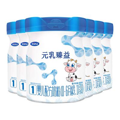 买6发12完达山元乳臻益配方奶粉