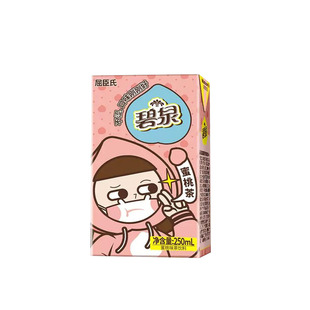 屈臣氏碧泉蜜桃茶饮料250mL*24盒整箱装苦瓜青芒果双柠鸭屎柠檬茶