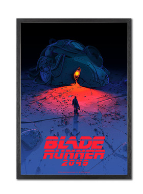 银翼杀手2049海报Blade Runner赛博朋克科幻装饰画废土风挂画墙贴