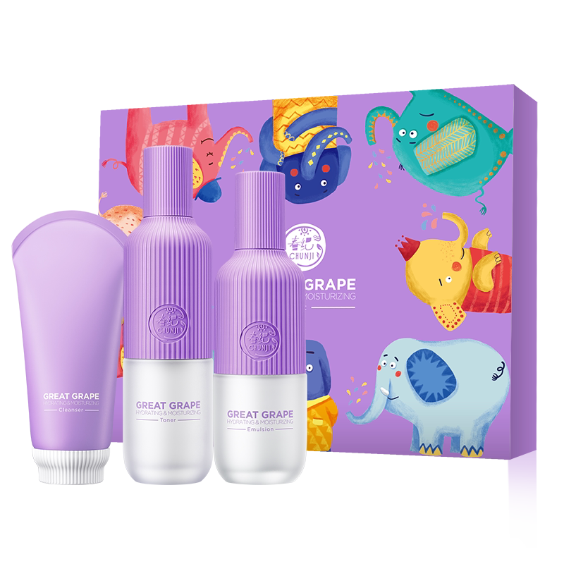 求证下春纪大葡萄补水保湿套装礼盒怎么样?使用起来有效果吗