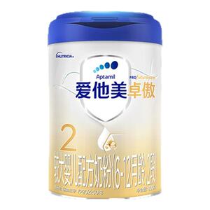 爱他美卓傲2段婴幼儿奶粉800g