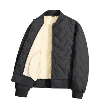 班尼路棒球领棉服男款2025冬季