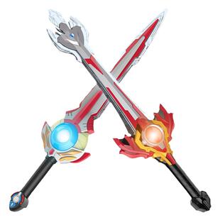 2024新款发光宝剑正版奥特曼武器男孩玩具儿童声光大刀欧布圣剑男