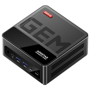 天钡GEM12 MAX进阶版迷你主机AMDR7-8745HS台式小主机办公游戏电脑便携电脑OCUlink接口